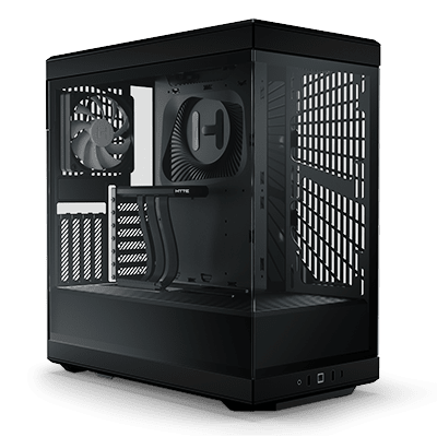 HYTE Y40 Gaming Case - Pitch Black