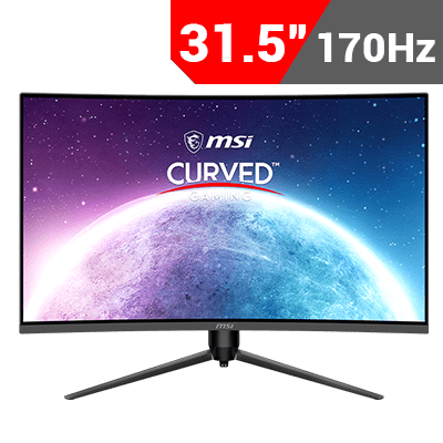 [2560x1440] MSI G32CQ5P Curved Gaming Monitor