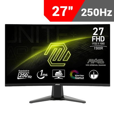 [1920x1080] MSI MAG 27C6X Curved Gaming Monitor