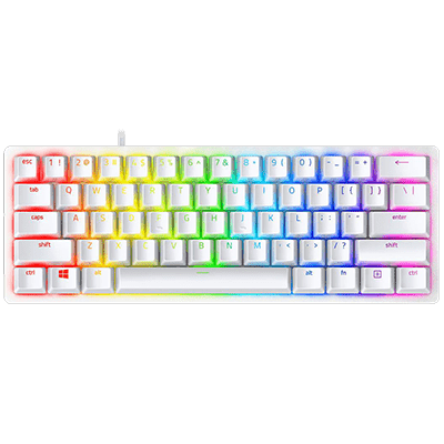 Razer Huntsman Mini 60 Percent Optical Gaming Keyboard - Clicky Purple Switch